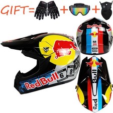 2026 Kids Motocross Helmet Motorbike ATV Stratos Gloves Goggles Set