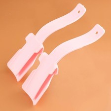 2Pcs Lazy Shoehorn Plastic Shoe Helper Easy Wear On Off Shoe Tool