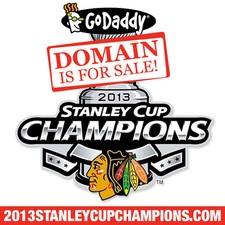 2013 STANLEY CUP CHAMPIONS .COM - Blackhawks - Hockey - Domain Name - GoDaddy