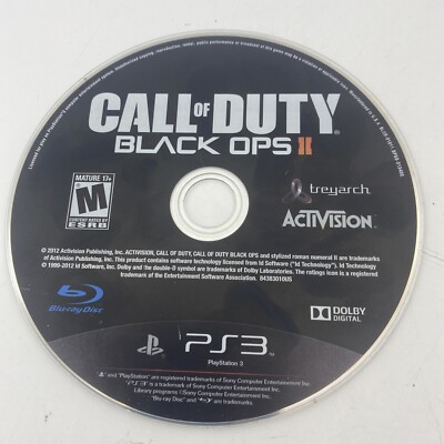 Call of Duty COD Black Ops II 2 Blops (PS3) Disc Only