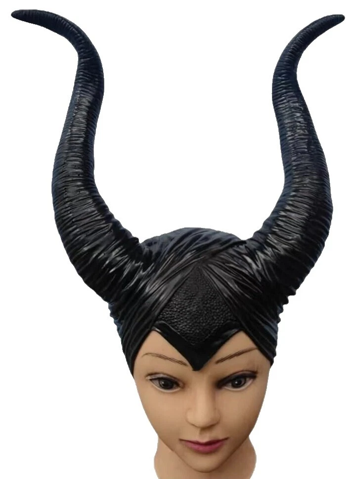 De mujer de látex Halloween sombreros y cascos