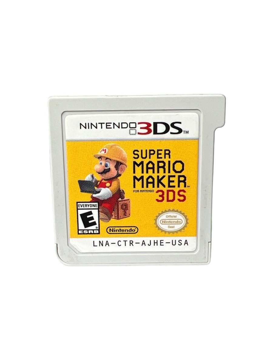 Super Mario Maker 3DS Video Game - Cartridge Only