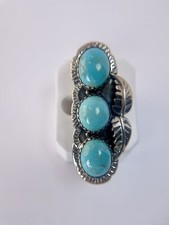 Sterling Silver Kingman Turquoise Ring