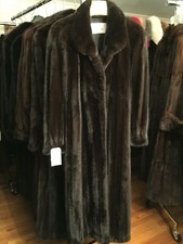 Chicago Fur Mart Size 12."52.5" Gorgeous Brand New Ranch Female Mink Coat$17000.