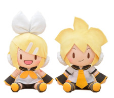 Gemini Kagamine Rin Kagamine Ren 34cm Plush Doll Stuffed Anime Plushie Toys Gift