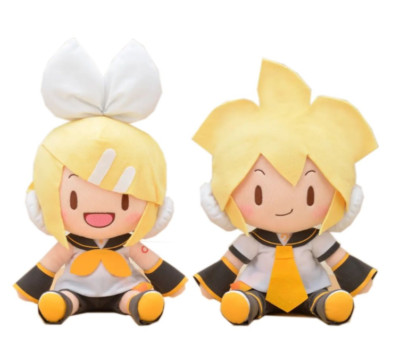 Gemini Kagamine Rin Kagamine Ren 34cm Plush Doll Stuffed Anime