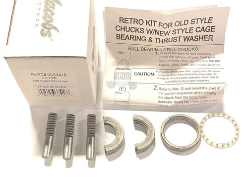 Jacobs #8-1/2N Replacement Part Chuck 