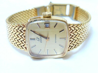 enicar lady's automatic watch, Swiss made, 6.5'' total length, As Is
