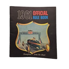 All-American Soap Box Derby Vintage 1961 Original Official Race Rule Book
