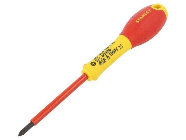 0-65-414 Schraubendreher Phillips Isoliert PH0 Serie: Fatmax® 75Mm Stanley-image