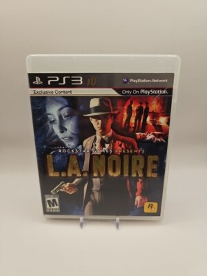 Sony PS3 PlayStation 3 LA Noire Video Game Complete With Manual TESTED