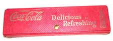 Late 1930s Coca Cola School Writing Box Complete Red Pen Pencils Ruler Blotters