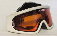 WileyX Unisex Adjustable Anti Fog Double Lens Mirrored Ski Goggles w/WileyX Bag
