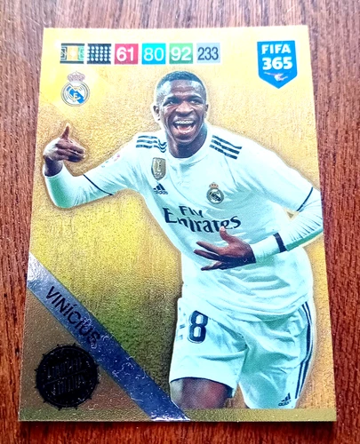PANINI FIFA 365 ADRENALYN XL VINICIUS REAL MADRID LIMITED EDITION BRAZIL