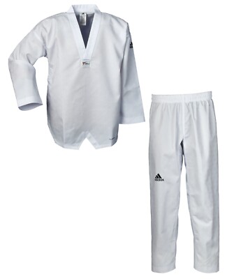 adidas Taekwondoanzug, Adichamp IV - weißes Revers - Taekwondo Anzug - Dobok