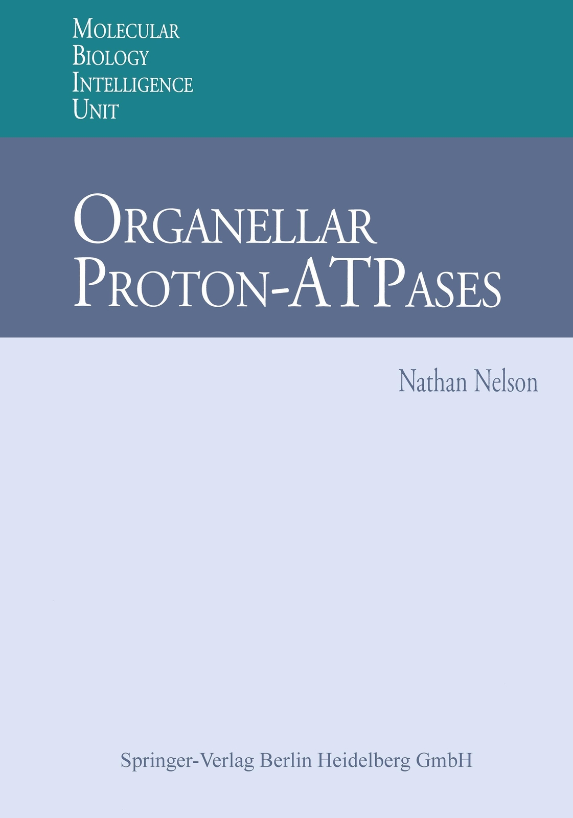 Organellar Proton-atpases Nathan Nelson Taschenbuch Paperback Xiv