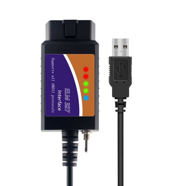 Für Ford Forscan ELM327 USB V1.5 OBD2 Kabel Diagnose Scanner Tool Tester Scanner