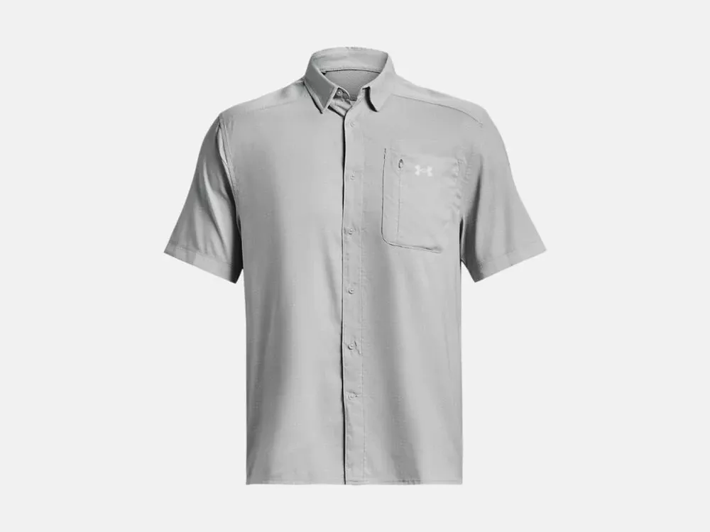 UNDER ARMOUR Mens UA Dockside Short Sleeve Fishing Shirt