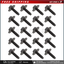M6-1.0 A2-70 M6x20-25 Stainless Steel Hex Flange Bolts Black Oxide