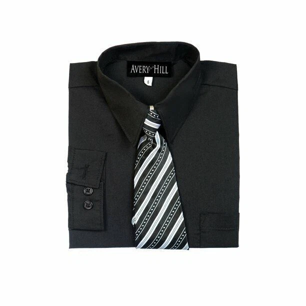 3t black best sale dress shirt