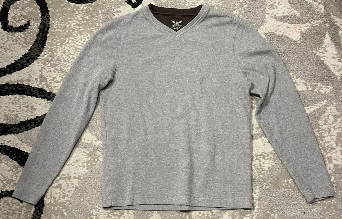 Vintage Faded Glory Women Long Sleeve Thermal Shirt S CH 33 36