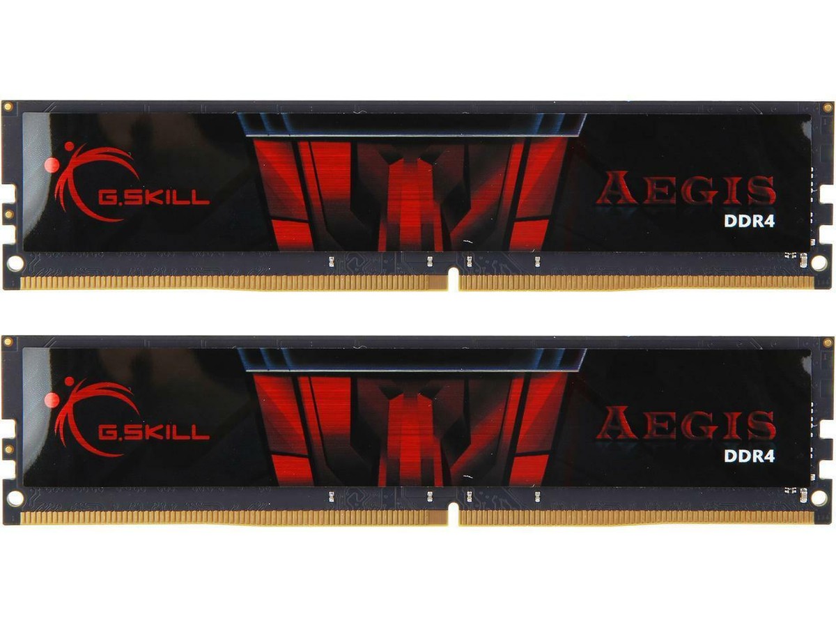 メモリー AEGIS DDR4 2666MHz 32GB (16GBx2) G.SKILL Aegis 32GB (2 x 16GB) 288-Pin PC RAM DDR4 2666 (PC4 21300
