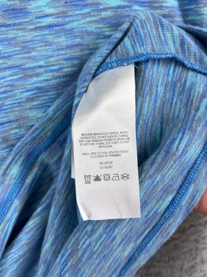 Falda Columbia para mujer mediana azul brezo piscina encubrimiento algodón mezcla algodón playa Foto 4 de 4