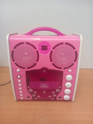 The Singing Machine Tragbarer CD+G Karaoke Player - Pink - Nur Gerät (SML-383P)