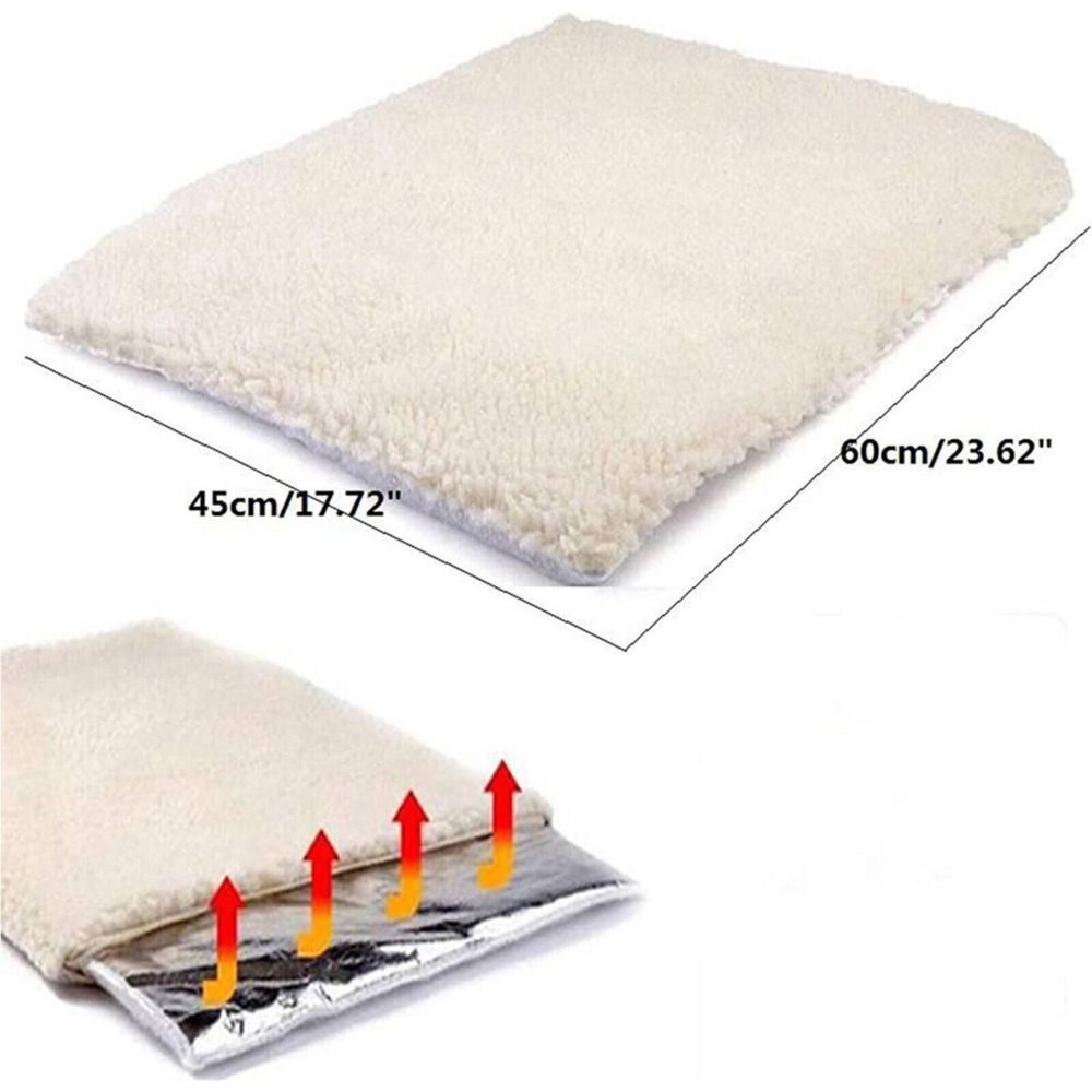 Pet Supplies Warm Thermal Rug Fleece Mat Self Heating Pet Blanket Cat