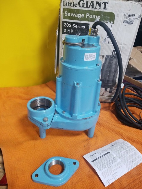 little giant submersible sewage pump