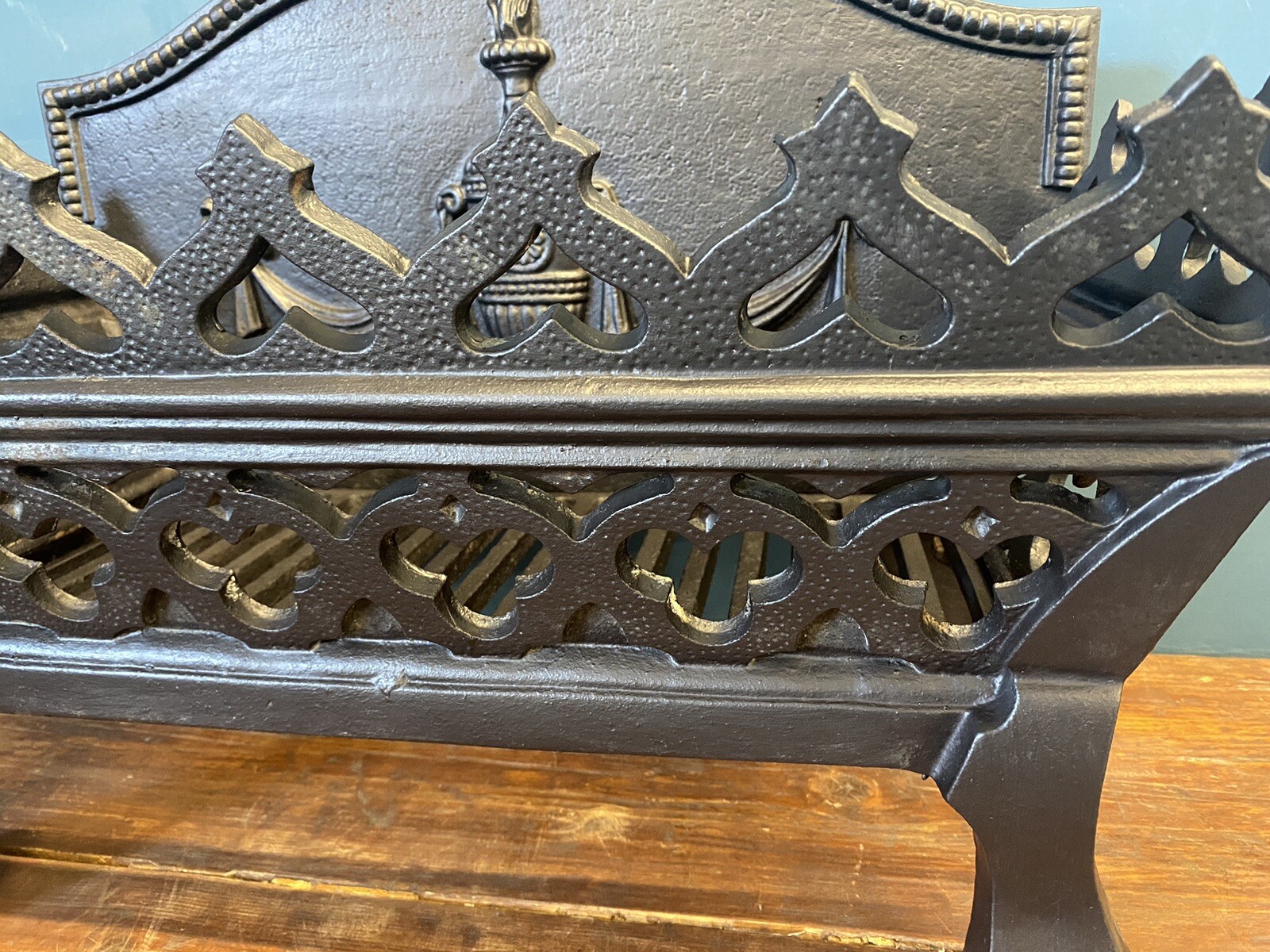 vintage cast iron fire basket/grate eBay