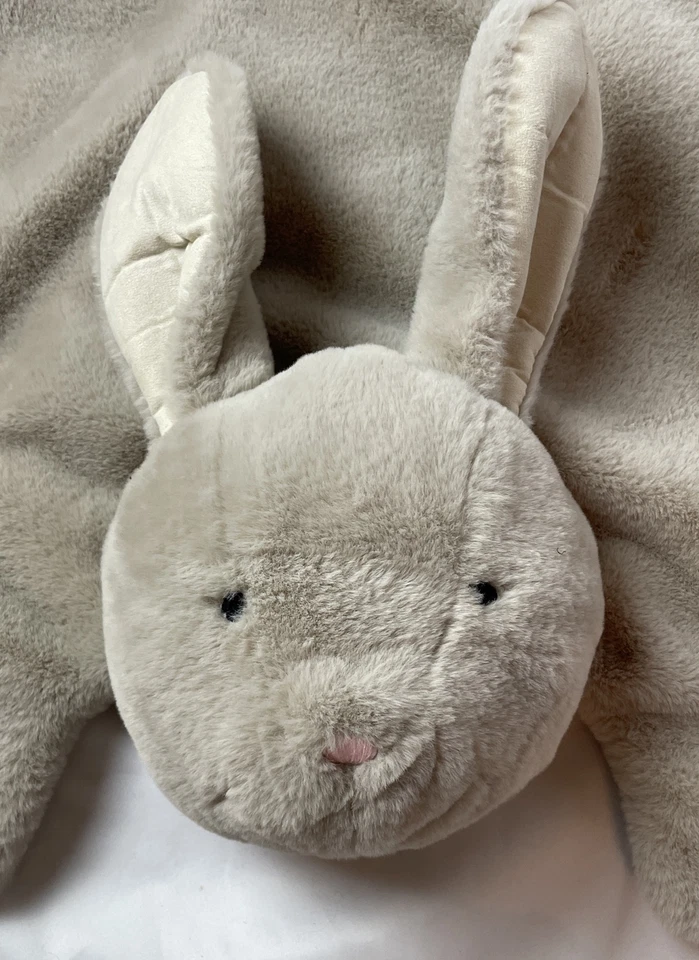 Pottery Barn Niños Bebé Guardería Conejito Alfombra Felpa Suave Marrón Pascua 34”X 24” Usado en Excelente Condición Foto 2 de 4