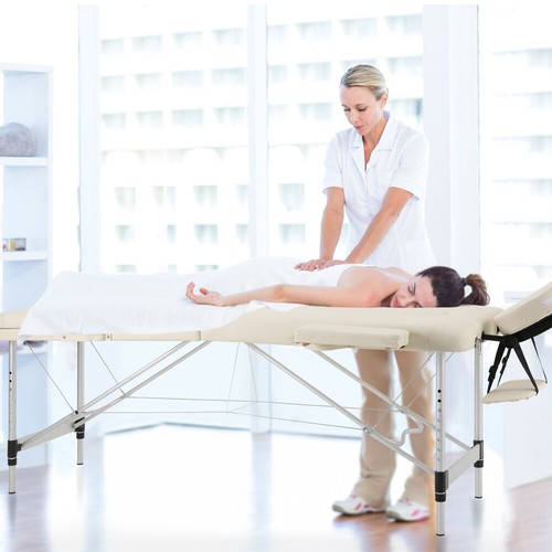 Portable Folding Spa Table Massage Bed Salon Tattoo Treatment Couch Lightweight - Picture 50 of 78