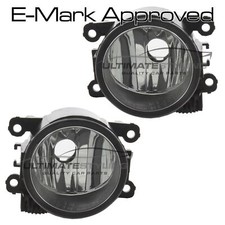 Fog Lights Renault Trafic X82 Van 2014-2021 Round Front Spot Lamps Left & Right