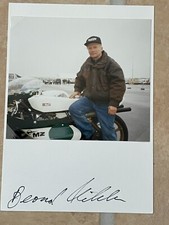 Autograf motocykl Bernd Köhler NRD mistrz MZ