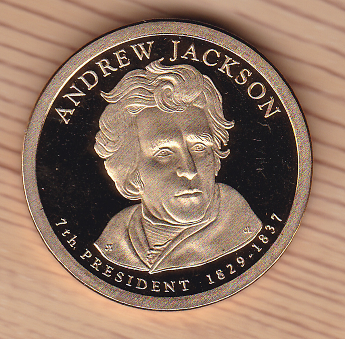 2008-S $1 President ANDREW JACKSON Presidential Proof Dollar 1