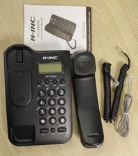 CLEARANCE STOCK - 10 UNITS N.INC Telephone Black Land Line Caller ID Modes