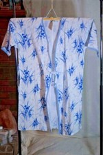 Japanese under Kimono Pale Blue with Flowers