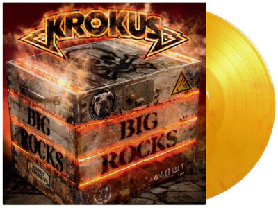 Krokus - Big Rocks - Limited 180-Gram Flame Colored Vinyl [New Vinyl LP] Colored