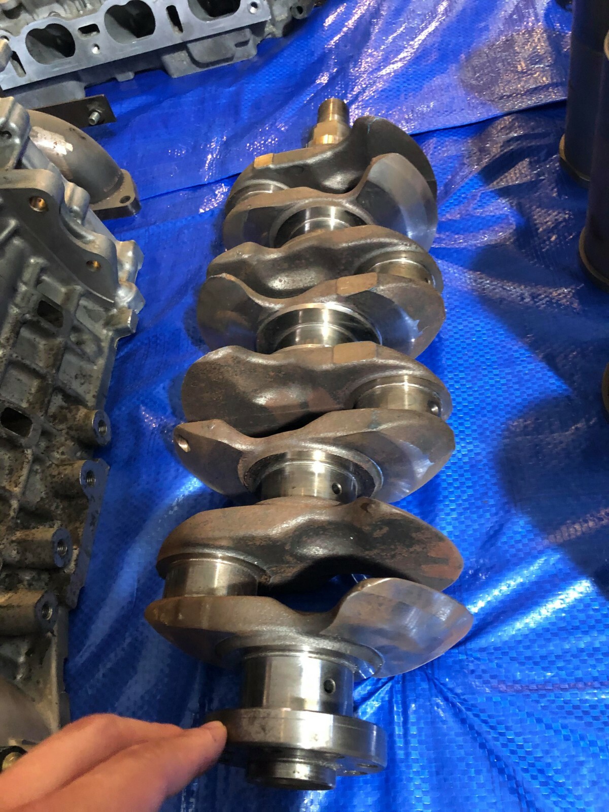 Knife edge Crank for 9808 1.8L Corolla Matrix MR2 Celica Vibe Prizm 1ZZFE MWR eBay