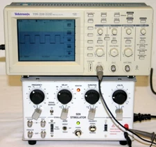 ASTRO-MED GRASS NATUS NEUROLOGY SQUARE PULSE STIMULATOR, MODEL SD9 K