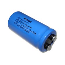 1x 1900uF 200V Large Can Power Electrolytic Aluminum Capacitor DC 1,900uF