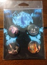 2022 STYX 50th Anniversary VIP Package Button Set NEW Sealed In Plastic