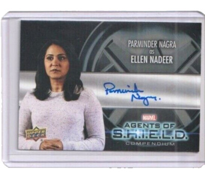 Agents of Shield Compendium Autograph Trading Card #AA-PN Parminder Nagra