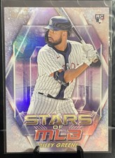 2023 Topps Baseball Stars of the MLB Chrome Riley Greene Rookie Card #SMLBC-26