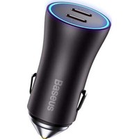 AutoladegeräT Baseus 2X USB-C 40W Dunkelviolett Schnellladen