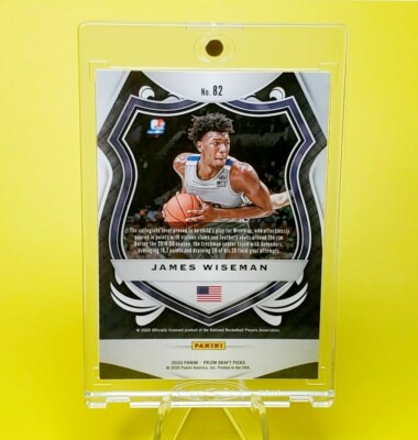 その他 Prizm Rookie James Wiseman Auto PSA James Wiseman Signed Panini Prizm Rookie Card PSA/DNA | eBay