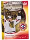 2010-11 Upper Deck UD Jonathan Toews National Hockey Card Day Bonus Card #HCDJT
