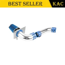 Cold Air Intake Kit With Blue Filter 3.50in For 1989-1993 Ford Mustang V8 5L