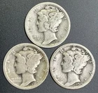 1919 Mercury Dime Year Set